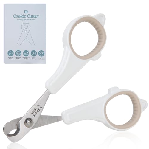 Cat Nail Clipper - Extra Sharp & Thin Blades for Indoor Cats, Small Dogs and Any Small Pets - Expertly Crafted in Korea