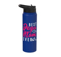 Best Degu Mom Ever Rodents Stainless Steel Insulated Water Bottle - color: Royal Blue