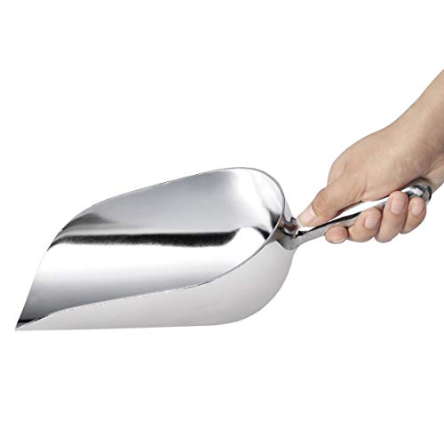 New Star 34585 Cast Aluminum Utility Scoop, 58-Ounce - size: 58-Ounce