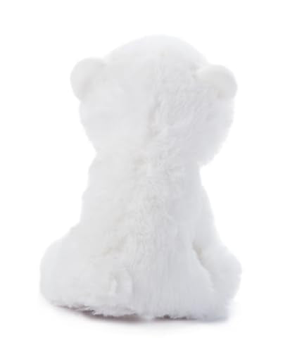 The Petting Zoo Polar Bear Stuffed Animal Plushie, Gifts for Kids, Wild Onez Babiez Zoo Animals, Polar Bear Plush Toy 6 inches - color: Polar Bear
