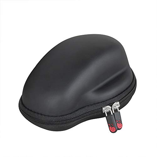 Hermitshell Hard Travel Case for Logitech MX Master 4 / MX Master 3 /MX Master 3S Advanced Wireless Mouse-2.0 Upgrade Version No Shake (Black) - color: Black