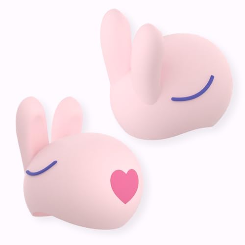 Bestie Replacement Head, Detachable Soft Silicone Character Topper, Straw | Fits the 16 oz Insulated Bottle, Easy to Swap & Clean, BPA Free - color: Bunny Replacement Head