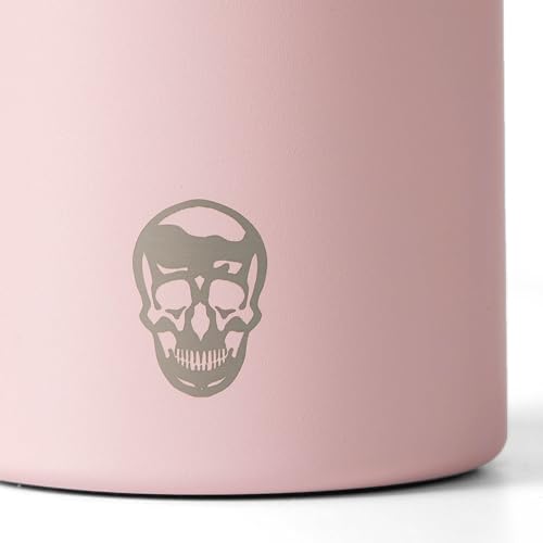 Gymreapers Insulated Water Bottle with Straw - 32 OZ Stainless Steel Water Bottles - BPA Free Metal Double Wall Vacuum Cold Hot Leakfree Flask Jug For Travel, Sports, Gym, School & Workout - color: Pink