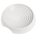 CatGuru Cat Bowls, Whisker Friendly Food Bowl for Indoor Cats, Reliefs Whisker Fatigue, Wide Kitten Dish, Non Slip Pet Dishes, Shallow Pet Plates (Marshmallow) | Wide, shallow food dish lets cats reach every bite comfortably reducing food waste. Nonslip.