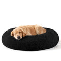 Dog Beds Large Sized Dog and Cats, 32in Pet Beds for Large Pet, Washable Indestructible Extra Large Dog Bed (Black) - color: Black, size: 32.0"L x 32.0"W x 8.0"Th