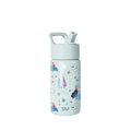 Simple Modern Disney Frozen Kids Water Bottle & Toddler Cup | 14oz | Insulated Stainless Steel Anna and Elsa Toddler Water Bottle, Kids Tumbler with Straw | Spill Proof for School, Girls, Boys - color: Disney-Frozen Swirls, size: 14 Ounces