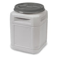 Mighty Tuff Airtight Dog Food Storage Container – 10 Gal, up to 40 lb Capacity – Cat and Dog Food Container with Twist Lid & Handles – BPA-Free, Made in USA - size: 10 Gal/ 40 lbs