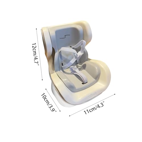 Hamster Car Seat Bracket, Adjustable Gerbils Car Bed with Secure Buckle, Small Animal Carrierfor Hamsters, Gerbils, Mice in Vehicles - color: Gray color box packaging