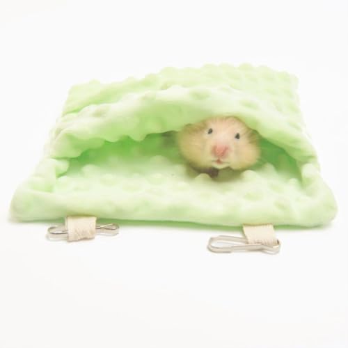 Sugar Glider Bonding Pouch Carrier Bag Sling Sleep Bag with Adjustable Strap for Travel Gliders Ferret Rat Hedgehog Hamster Small Pets (Blue) - color: Blue
