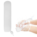 Long Handle Bath Brush Head,Anti-Slip Handled Bath Brush Back Scrubber | Brush Head for Shower, Easy Reach for Seniors, Suitable for Elderly/Pregnant Aid Bathing & Shower(Not Include Brush Handle) - size: White-h