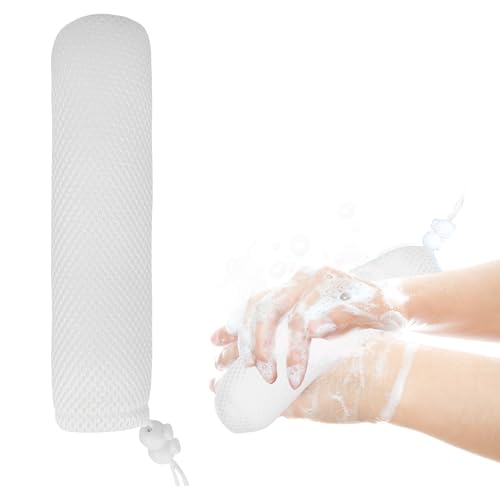 Long Handle Bath Brush Head,Anti-Slip Handled Bath Brush Back Scrubber | Brush Head for Shower, Easy Reach for Seniors, Suitable for Elderly/Pregnant Aid Bathing & Shower(Not Include Brush Handle) - size: White-h