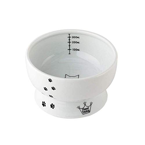 Necoichi Raised Cat Bowl Dining Tray (Bowl Set with Dining Tray)