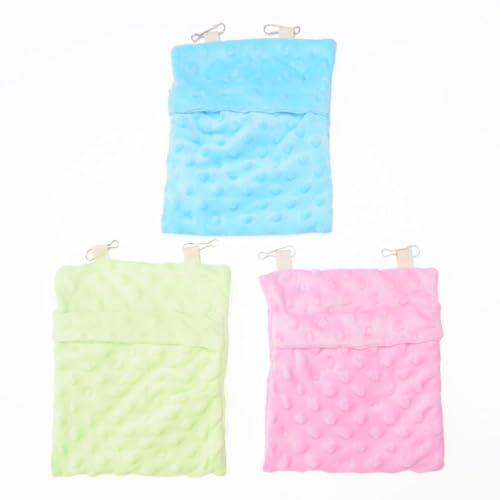 Sugar Glider Bonding Pouch Carrier Bag Sling Sleep Bag with Adjustable Strap for Travel Gliders Ferret Rat Hedgehog Hamster Small Pets (Green) - color: Green