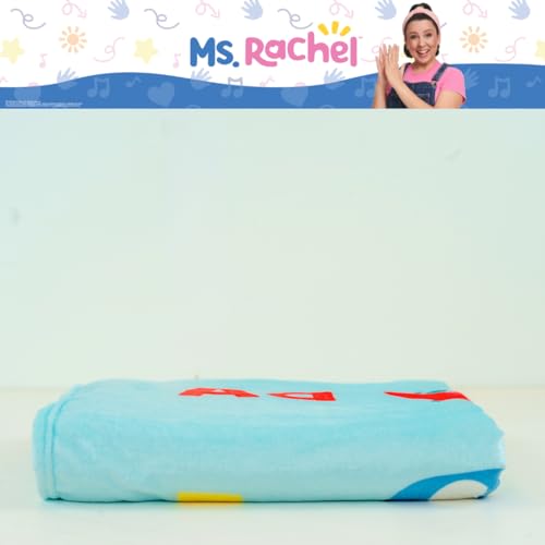 Ms. Rachel Educational Adventures Bedding Super Soft Cozy Throw Blanket, 62 in x 90 in, (Officially Licensed Product) by Franco Kids - color: Ms. Rachel - Colorful Abc, size: 62 in x 90 in