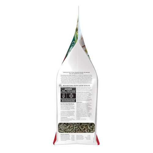 Oxbow Essentials Adult Rabbit Food, Timothy Hay Rabbit Pellets, USA, 5 lb - size: 5 Pound (Pack of 1)