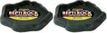 Zoo Med Laboratories SZMFD20 Repti-Rock Food Dish, Small (Pack of 2) - size: 0.32 Ounce (Pack of 2)