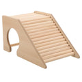 Hamster Climbing Ladder Wooden Hamster Toys Small Pets Hideout Cage Accessory for Gerbils Mice Chinchillas Smooth Polished Surface 6.49 X 4.13 X 3.54 in