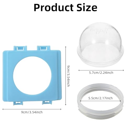 1 Set Hamster Tubes Tunnels Cage Cover and Cage Connector Kit with External Tube Plugs for Small Animal Habitats (Blue)