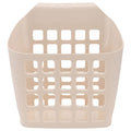 ULTECHNOVO 1pc Capacity Feeder Hanger Basket Plastic Hay Holder for Guinea Pigs Chinchillas and Animals Waste-reducing Design for Easy Feeding - color: Beige