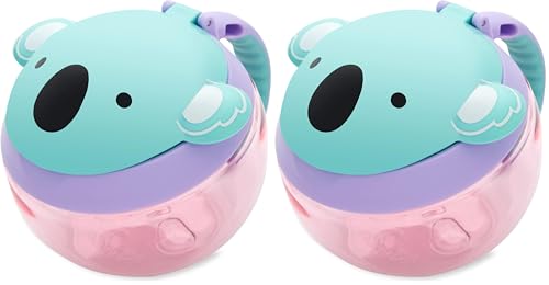 Skip Hop Baby Snack Container, Zoo Snack Cup, Koala (Pack of 2) - color: Koala, size: 1 Count (Pack of 2)