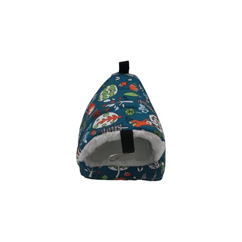 Pokinge 2 Pack Guinea Pig Bed Hideout Washable Small Animal House Cage Accessories for Hamsters Chinchilla Hedgehog Ferrets