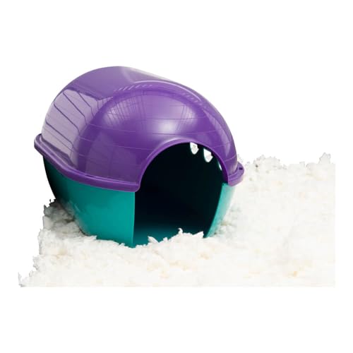 Lixit Igloos and Hideaways for Guinea Pigs, Rats, Mice, Hamsters, Gerbils and Other Small Animals - color: Assorted, size: Medium