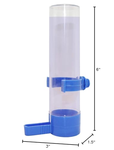 Water Silo - Water Cage Accessory - Sugar Gliders, Hedgehogs, Squirrels, Prairie Dogs, Degus, Opossums, Marmosets, Monkeys, Parrots, Birds, Rats & Other Small Pets