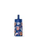 Hydrapeak NBA Officially Licensed 2026 Finals Champion New York Knicks Mini 14oz Kids Stainless Steel Bottle with Straw Lid Flexible Handle, Insulated, Spill Proof, Perfect for Back to School - color: New York Knicks