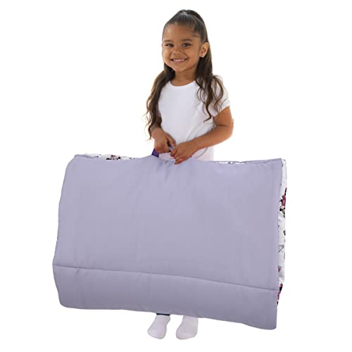 Marvel Spiderman to The Rescue Red, White, and Blue Deluxe Easy Fold Toddler Nap Mat - color: Minnie Mouse I am Awesome
