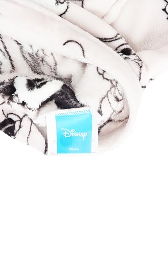 Jay Franco Wearable Throw Blanket – Oversized Plush Hooded Blanket with Pocket, Ultra Soft Cozy Fleece Throw for Lounging, Travel, Gray - Mickey and Friends, 34x38 - Adult - color: Gray - Mickey and Friends, size: Adult