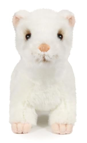 Ice King Bear Ferret Stuffed Animal Plush Toy 12 Inches (White) - color: White