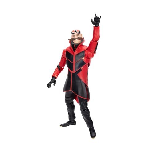 Sonic 3 Movie Action Figures 5-Inch Ivo Robotnik Collector Toy Figure, Highly Articulated for Boys Girls - Officially Licensed Sonic The Hedgehog 3 Movie Product - color: Ivo Robotnik