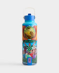 Drib 24oz Insulated Water Bottle, FIFA World Cup 2026 Edition – Performance Stainless Steel Insulated Bottle with Quiet Leak-Proof Straw Lid (Atlanta - City Poster) - color: Atlanta - City Poster