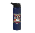 Sonic the Hedgehog - Shadow the Hedgehog "Chaos Control" Stainless Steel Insulated Water Bottle - color: Navy Blue