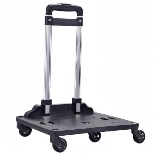 Mr. Peanut's Spinner Wheelbase Luggage Cart, Adding Rolling Functionality to Bags & Pet Carriers