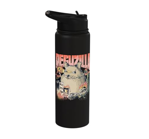 DEGUZILLA | Degu Saying for Women Octodon Degus Owner Girls Stainless Steel Insulated Water Bottle