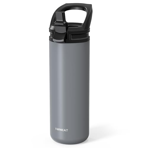 14oz Fast Chill Cup Thermos Bottle, Chills Room-Temperature Drinks to 32°F in 10 Minutes, Stays Below 41°F for 6 Hours, No Ice Needed, Insulated Bottle, No Watered-Down Taste(Gray) - color: Gray