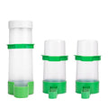Bird Feeder, Bird Water Dispenser for Cage, 2PCS Automatic Bird Water Feeder with 1PCS Food Feeder for Cage Pet Parrot Budgie Lovebirds Cockatiel Automatic Bird Feeder (2pcs 60ml + 1pcs 150ml) - size: 2pcs 60ml + 1pcs 150ml