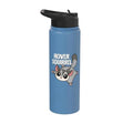 Cute Womens Girls Kids Mom Hover Squirrel Sugar Glider Lover Stainless Steel Insulated Water Bottle - color: Light Blue