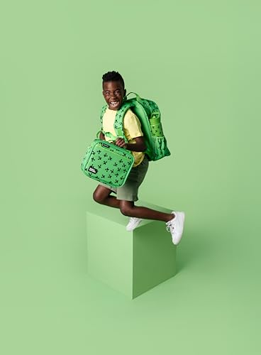 Simple Modern Minecraft Kids Lunch Box & Insulated Lunch Bag for School | Hadley Cute Lunch Box for Girls, Boys, Toddlers | Fits Bento Box, Lunch Containers | Small Lunch Bag | Minecraft Creeper - color: Minecraft: Creeper