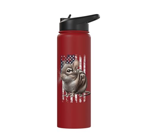 American Degu US Degu Stainless Steel Insulated Water Bottle - color: Red