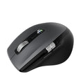 INFINMIND Wireless Side Scroll Mouse with Multi-Device, Ergonomic Computer Mice with Smart Flying Scroll, Quiet Click, 4-Level DPI for Computer, Laptop, iPad, Tablet, MacBook (Grey) - color: Grey