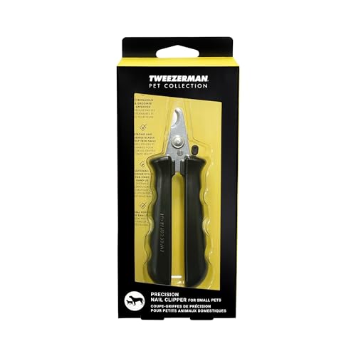 Tweezerman Small Nail Clippers for Pets - Manual Professional Nail Trimmer - size: Small