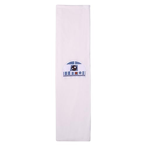 NoJo Star Wars R2D2 Blue and White Super Soft Character Shaped Toddler Blanket - color: R2d2