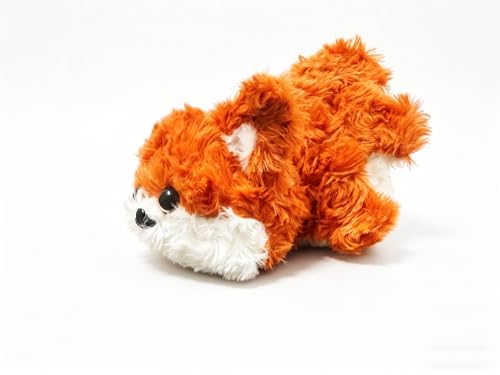 YUKOUQIAN Fox Dog Stuffed Animal Cute Plush Doll Toy 8 inch for Girls Boys Christmas (tranf Fox Dog) - style: tranf fox dog