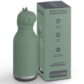 asobu Bestie Water Bottle, Cute Collectible Character, Leak Proof, BPA Free | 16 oz, Stays Cold 24 Hours, Double Wall Vacuum Insulation, Food Grade Stainless Steel, Spill Resistant, Great Gift Idea - color: Dino