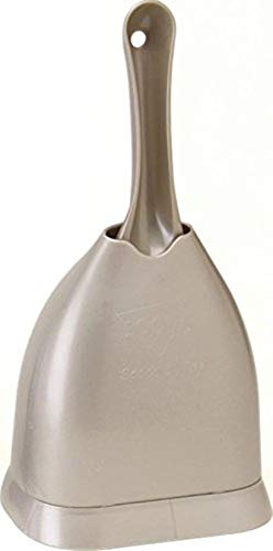 Petmate Scoop N' Hide Cat Litter Scoop with Discreet Litter Scoop Holder, Brushed Nickel - color: Brushed Nickel
