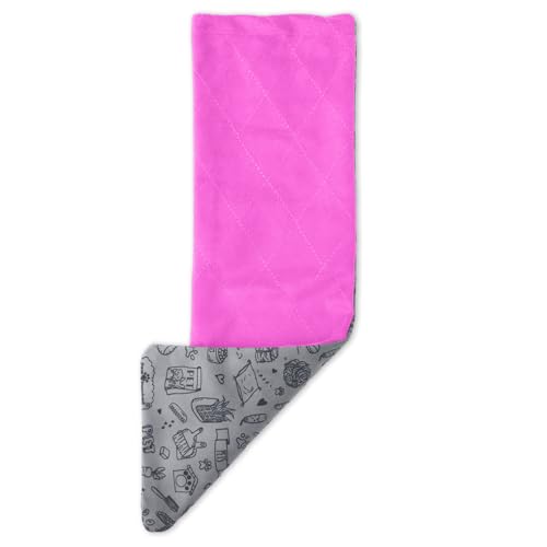 Paw Inspired Fitted Fleece Ramp Cover for Critter Nation Cage, Pink | Ladder Liner for Ferret Nation/Critter Nation Cage, For Ferrets, Rats, Chinchillas, Hedgehogs, Small Animals, Pets - color: Pink, size: Ramp Cover