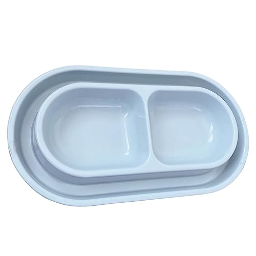 Ant Proof Cat Dish 32 Oz Pet Food Water Bowl for Dogs Cats Grey, M | Ant Proof Food Bowl, No Spill Dish, Outdoor Feeding, Deep Wide Water Moat, Ants Barrier Blocks Insects, Lightweight Plastic - color: Grey, size: Medium