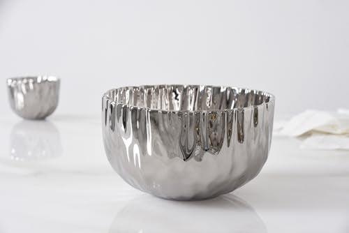 Pampa Bay Mascali Argento, Medium Bowl, 8.5" D x 5"